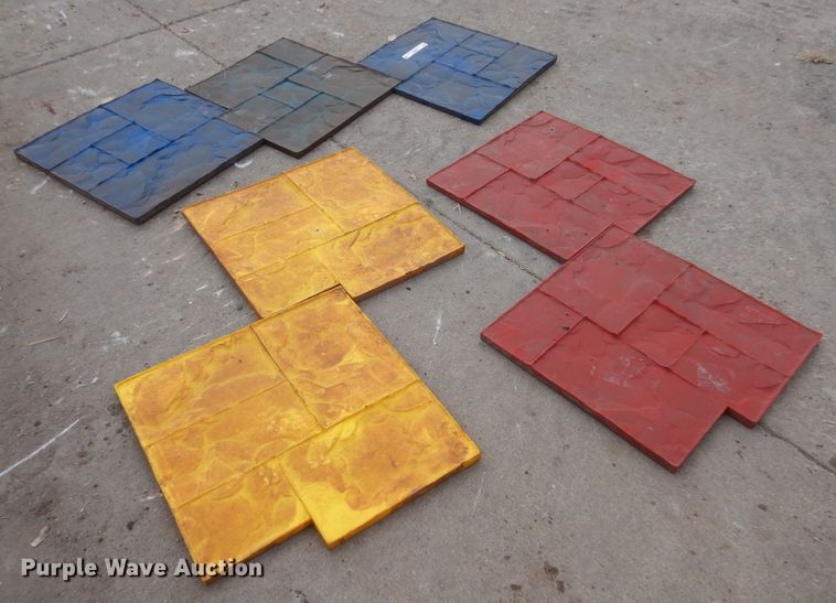 image for item IE9509 (7) Walt NCS-B concrete stamps