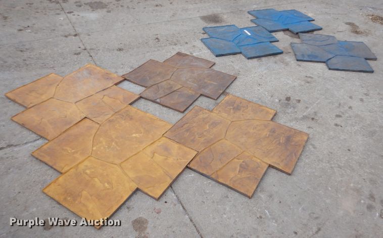 image for item IE9510 (7) Walt NCS-B concrete stamps