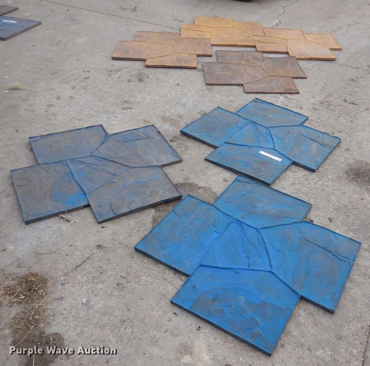 image for item IE9510 (7) Walt NCS-B concrete stamps