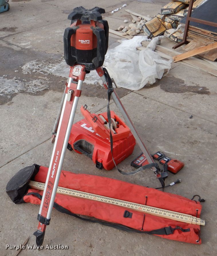 image for item IE9512 2017 Hilti PR 2-HS A12 laser level