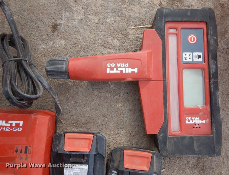 image for item IE9512 2017 Hilti PR 2-HS A12 laser level