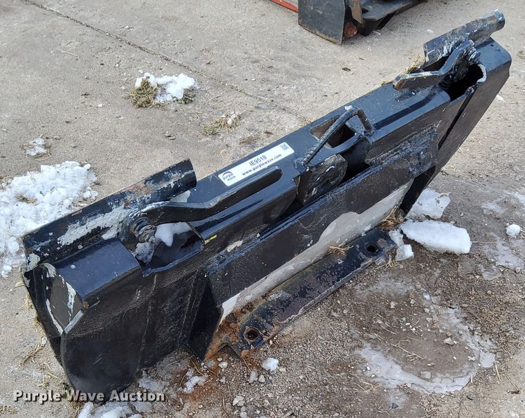 image for item IE9518 Shop built skid steer adapter