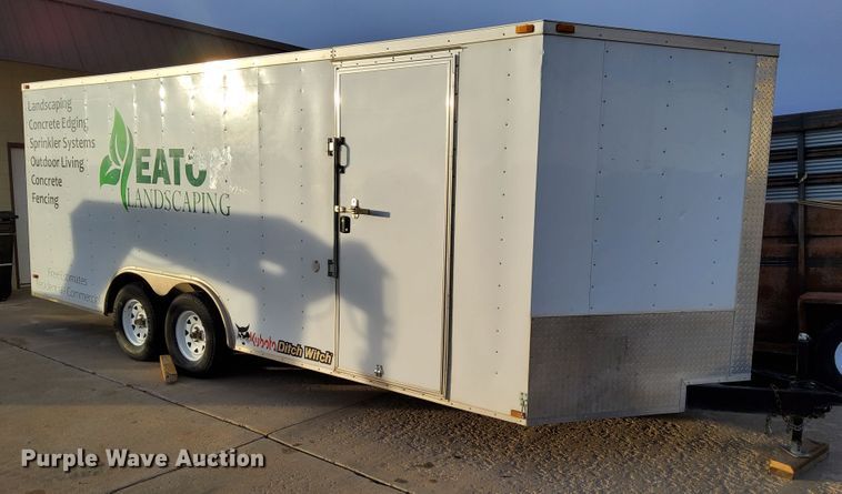image for item IE9523 2016 Lark United  enclosed cargo trailer