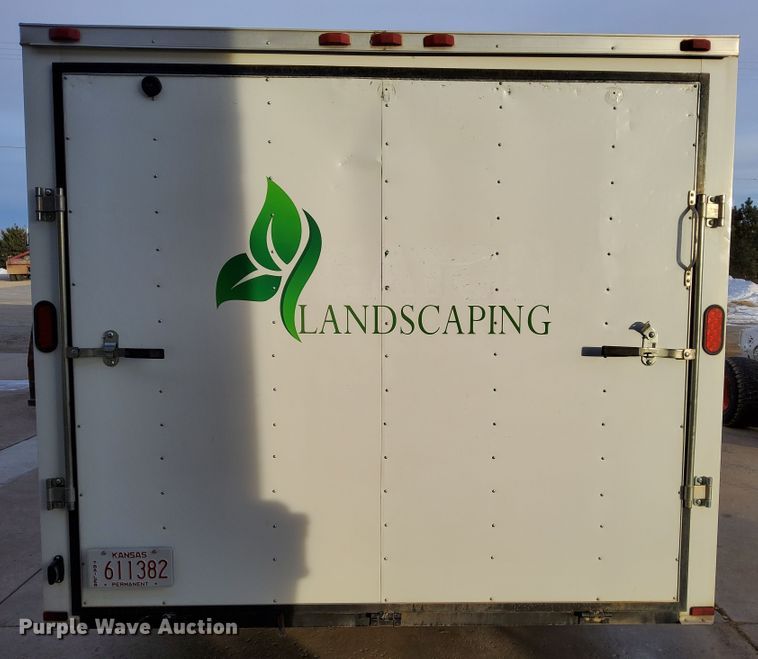 image for item IE9523 2016 Lark United  enclosed cargo trailer
