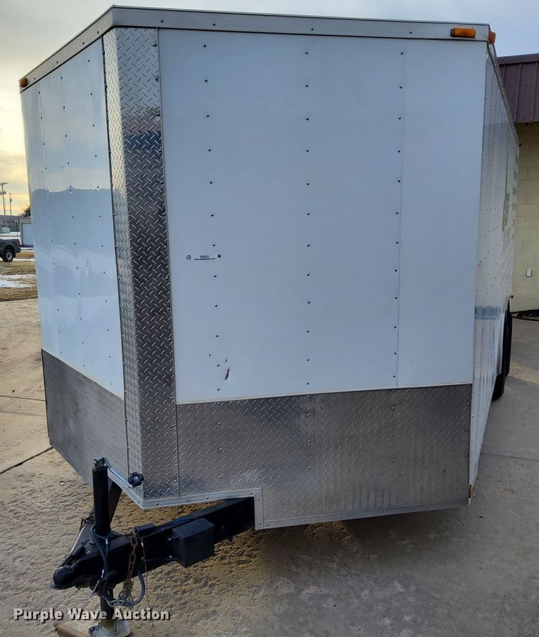 image for item IE9523 2016 Lark United  enclosed cargo trailer