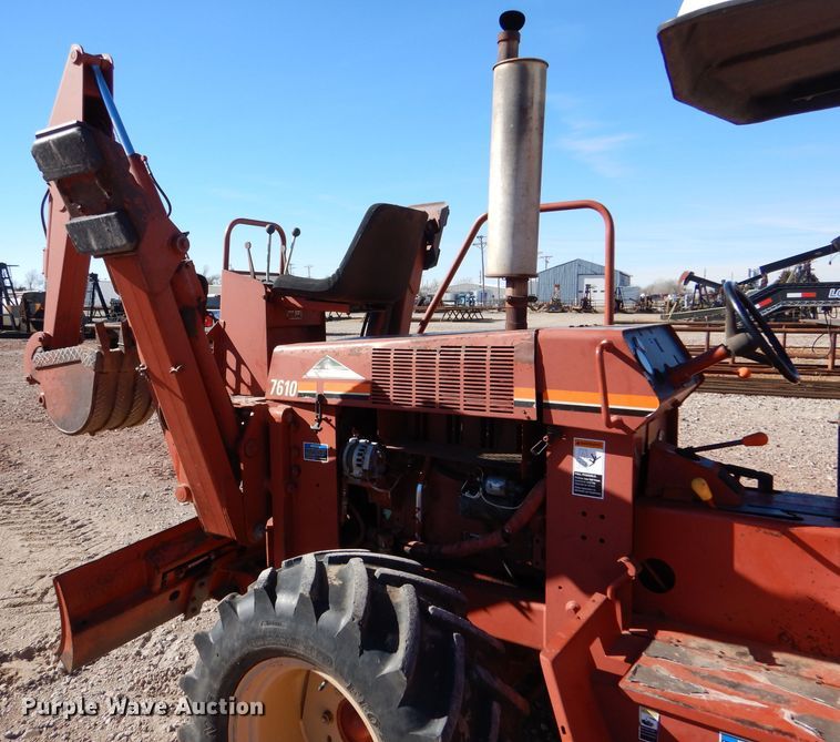 image for item IE9566 1999 Ditch Witch 7610  trencher