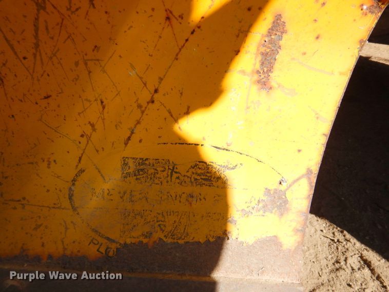 image for item IH9151 Meyers  78"W compact utility loader snow plow