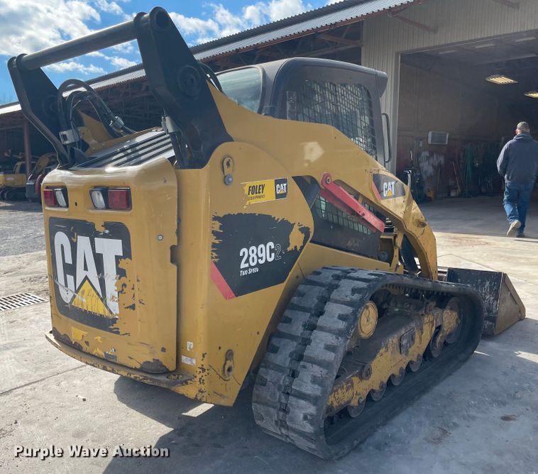 image for item IJ9632 2012 Caterpillar 289C2  tracked skid steer loader