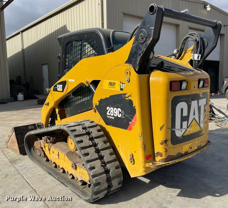 image for item IJ9632 2012 Caterpillar 289C2  tracked skid steer loader