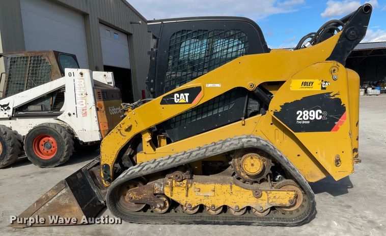 image for item IJ9632 2012 Caterpillar 289C2  tracked skid steer loader