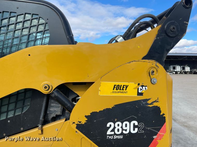 image for item IJ9632 2012 Caterpillar 289C2  tracked skid steer loader