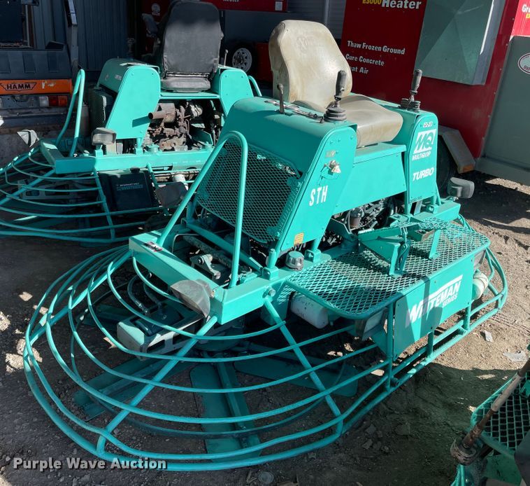 image for item IJ9634 Whiteman  power trowel