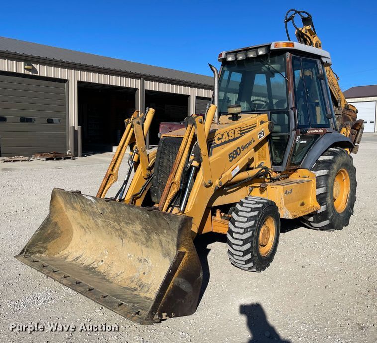 image for item IJ9638 1997 Case 580 Super L  backhoe