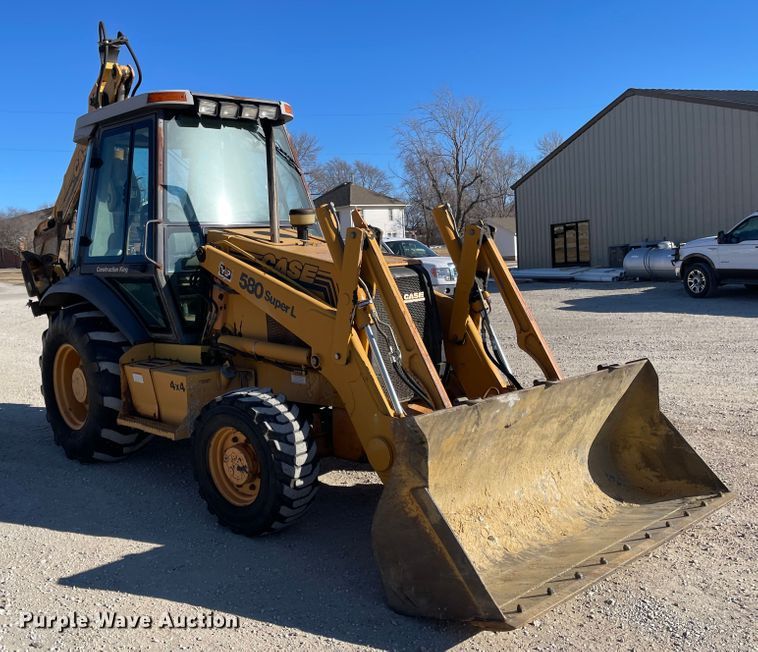 image for item IJ9638 1997 Case 580 Super L  backhoe
