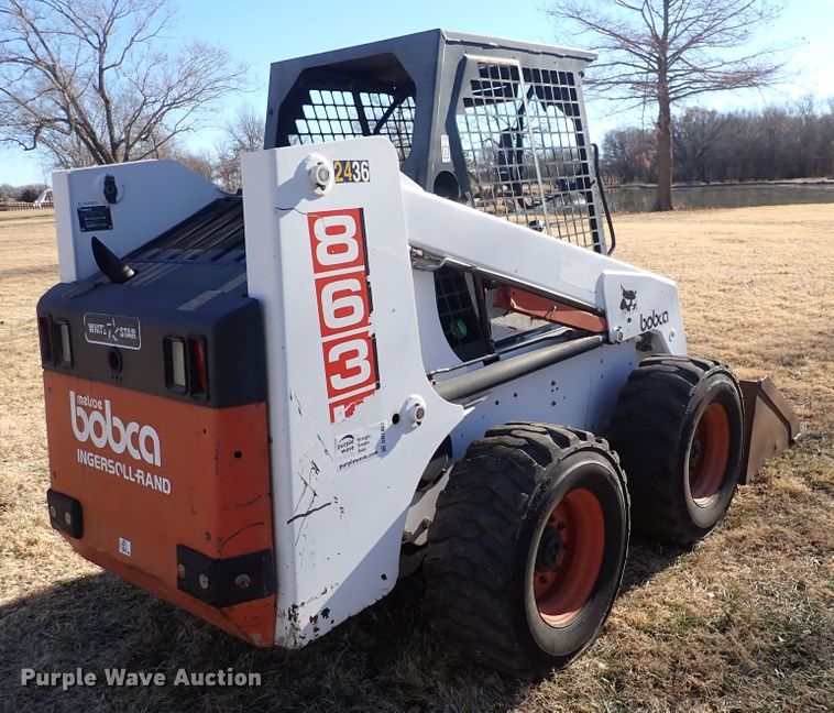 image for item IN9049 1997 Bobcat 863H  skid steer loader