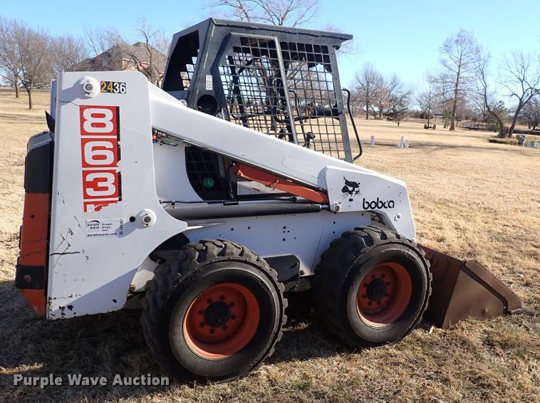 image for item IN9049 1997 Bobcat 863H  skid steer loader