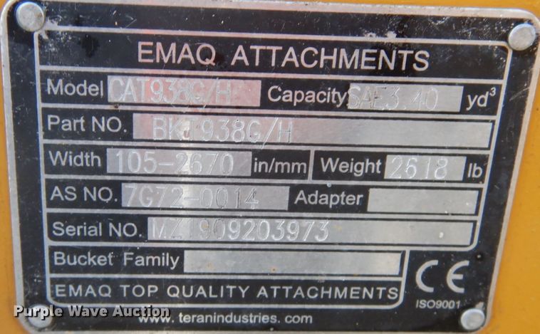 image for item IO9669 Caterpillar 938H  wheel loader