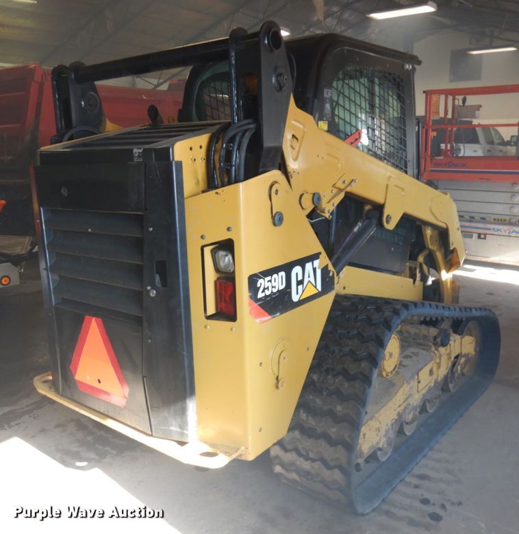 image for item IO9677 2017 Caterpillar 259D  tracked skid steer loader