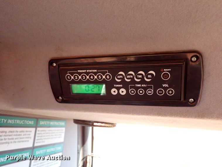 image for item IS9393 2012 Sany SRC840  crane