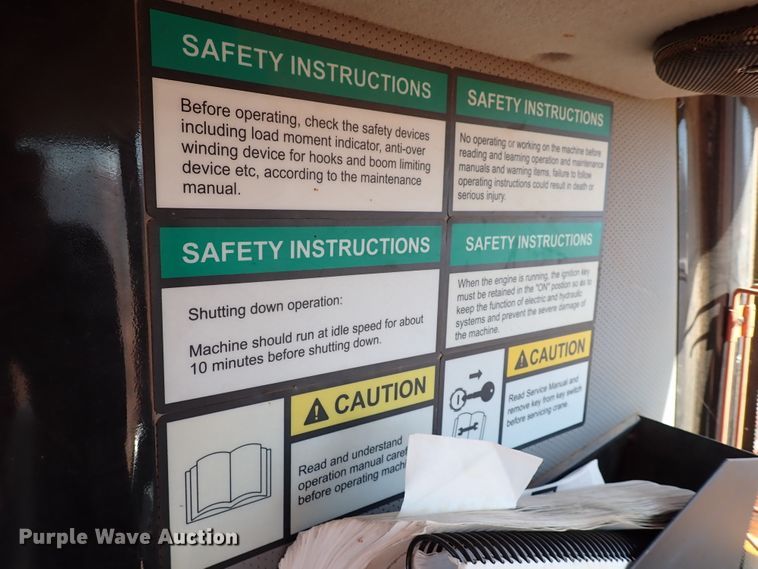 image for item IS9393 2012 Sany SRC840  crane