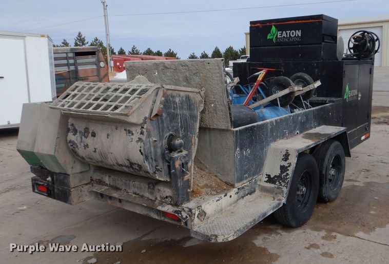 image for item IV9977 2003 Concrete Edge  curb equipment trailer
