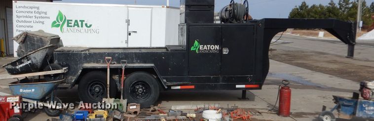 image for item IV9977 2003 Concrete Edge  curb equipment trailer