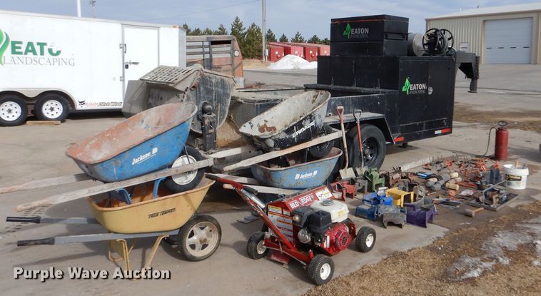 image for item IV9977 2003 Concrete Edge  curb equipment trailer
