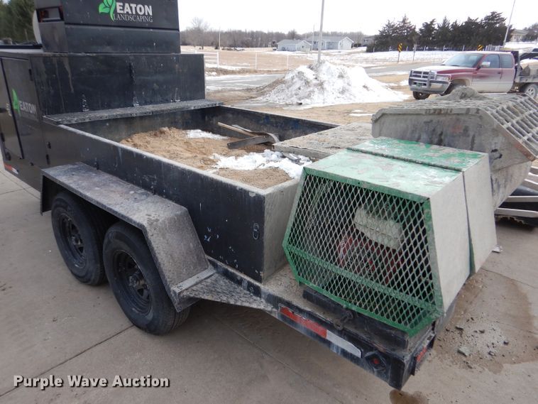 image for item IV9977 2003 Concrete Edge  curb equipment trailer