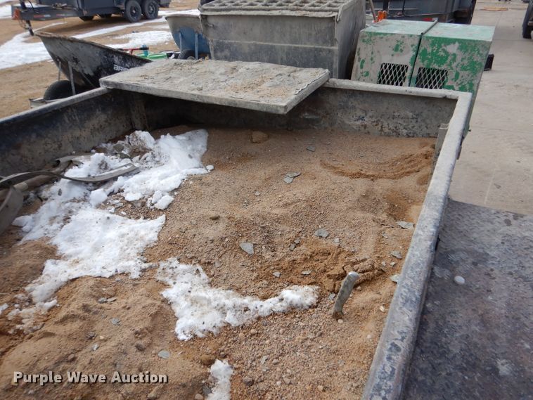 image for item IV9977 2003 Concrete Edge  curb equipment trailer