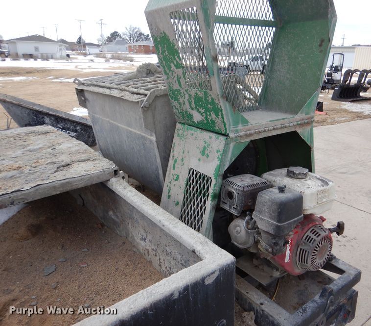 image for item IV9977 2003 Concrete Edge  curb equipment trailer