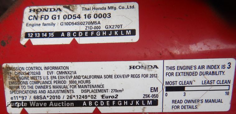 image for item IV9977 2003 Concrete Edge  curb equipment trailer