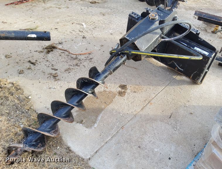 image for item IV9984 Bobcat  skid steer auger