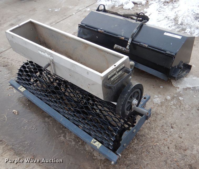 image for item IV9985 (2) compact utility loader attachments