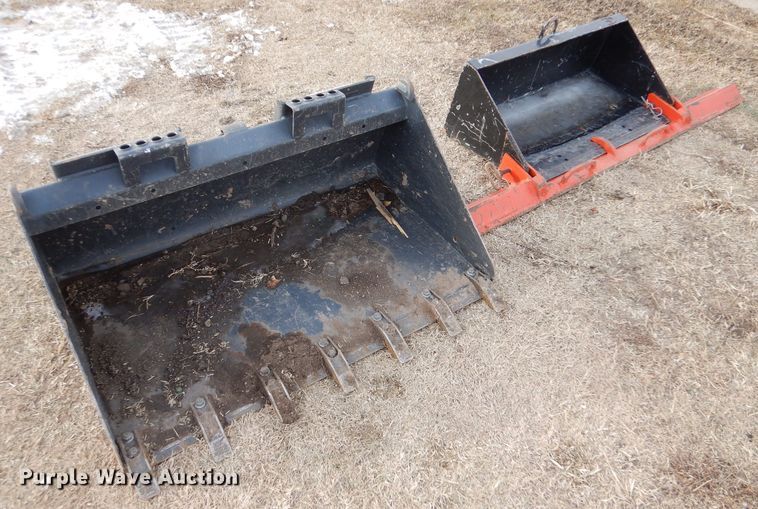 image for item IV9986 (2) compact utility loader buckets