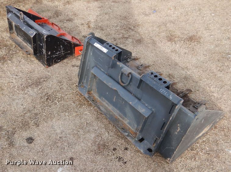 image for item IV9986 (2) compact utility loader buckets