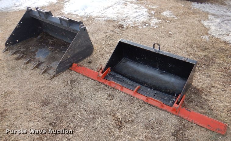 image for item IV9986 (2) compact utility loader buckets