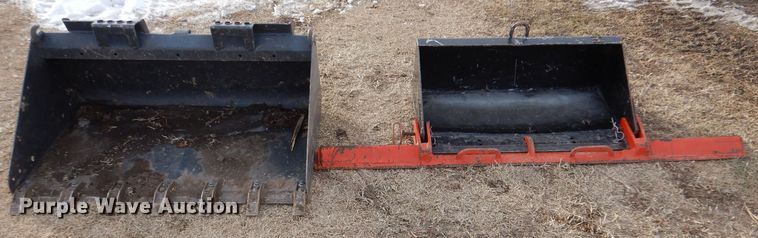 image for item IV9986 (2) compact utility loader buckets