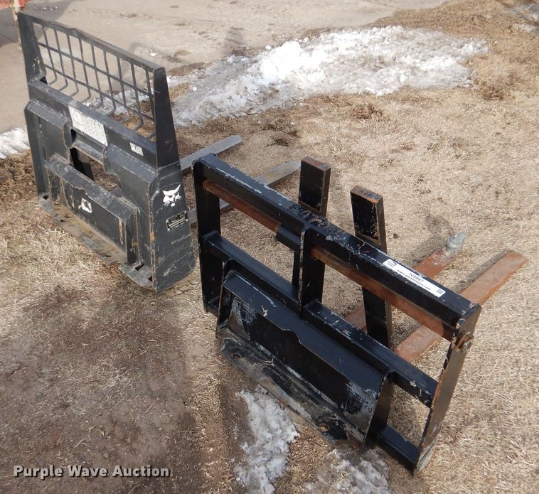 image for item IV9987 (2) 36" L compact utility loader forks