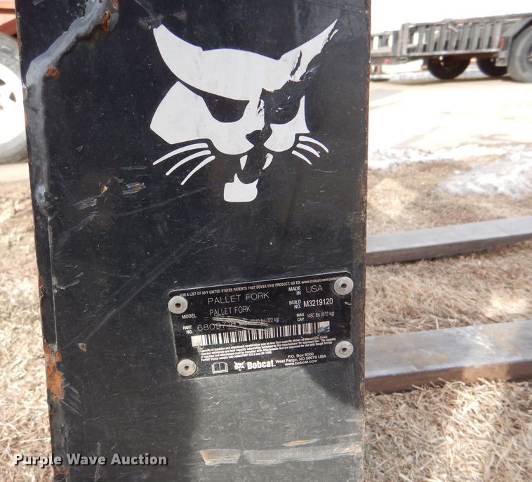 image for item IV9987 (2) 36" L compact utility loader forks