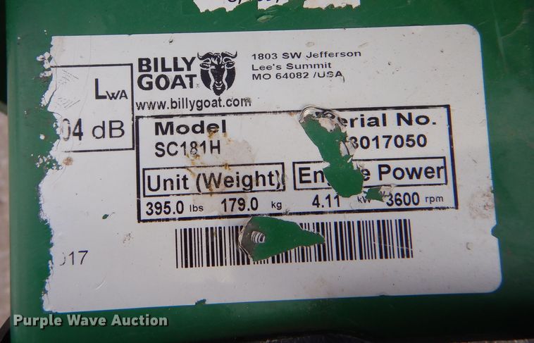 image for item IV9989 Billy Goat  sod cutter