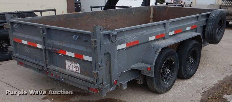 image for item IV9995 2015 Lamar  dump trailer