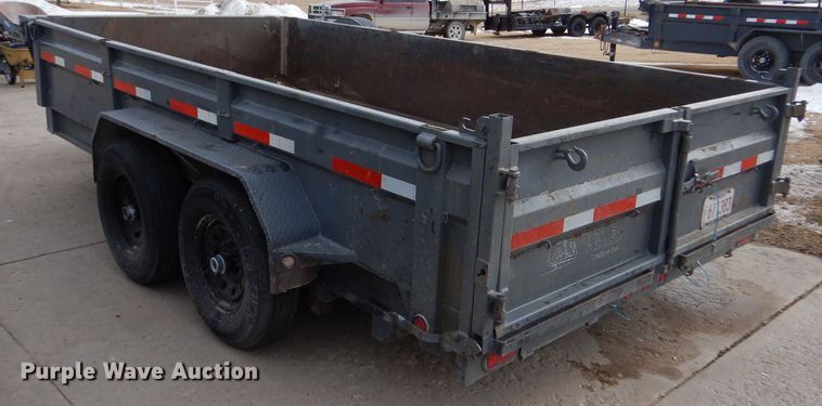 image for item IV9995 2015 Lamar  dump trailer