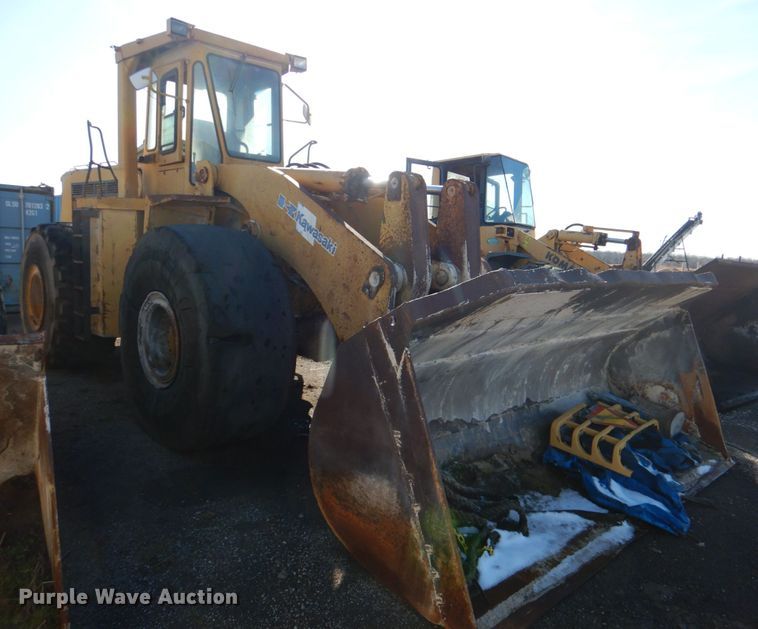 image for item JD9427 Kawasaki 95Z  wheel loader