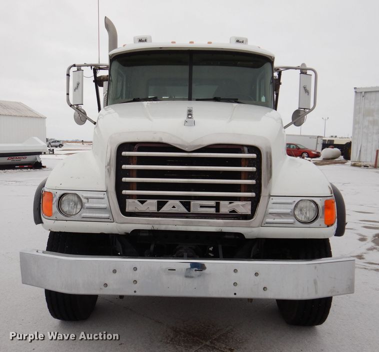 image for item JH9919 2004 Mack Granite CV700  roll-off container truck
