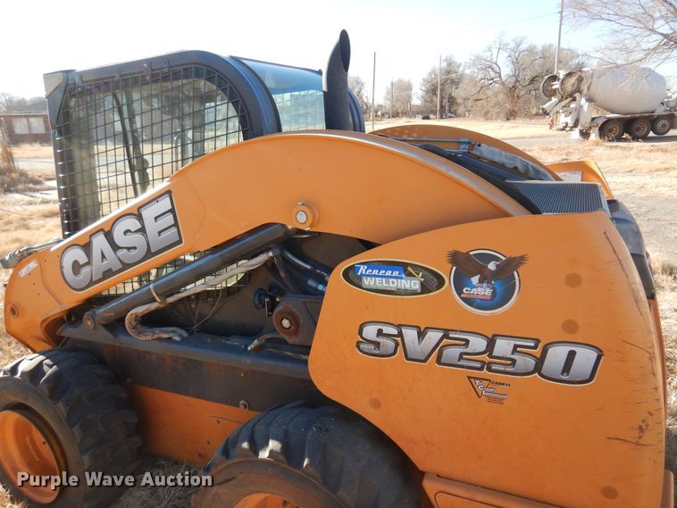 image for item JJ9691 2013 Case SV250  skid steer loader