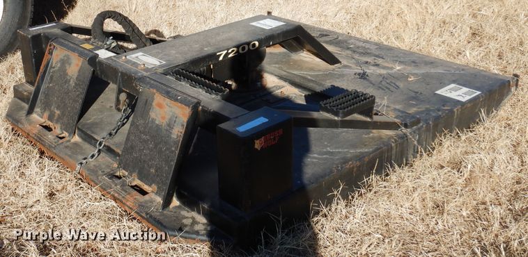 image for item JJ9692 New Holland 7200  skid steer rotary mower