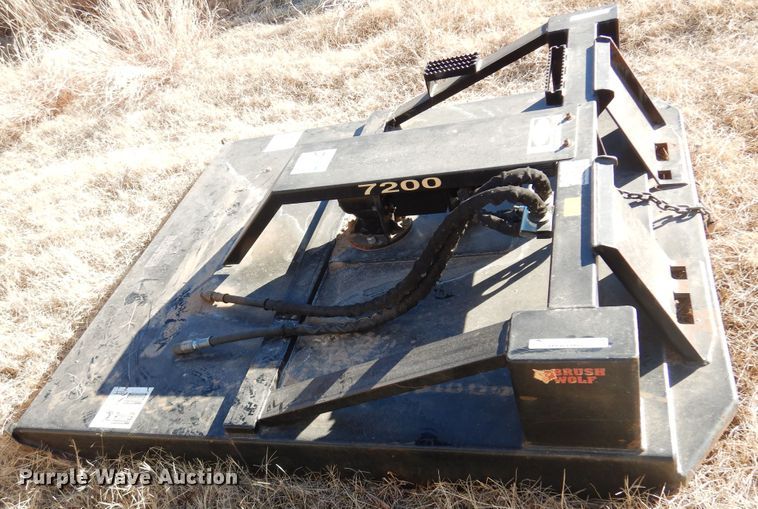 image for item JJ9692 New Holland 7200  skid steer rotary mower