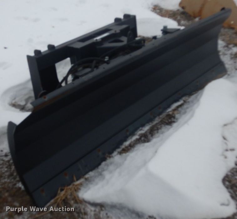 image for item JK9815 87" W skid steer snow plow