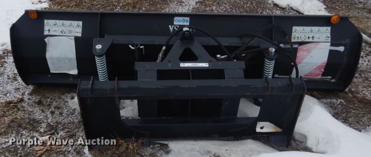 image for item JK9815 87" W skid steer snow plow