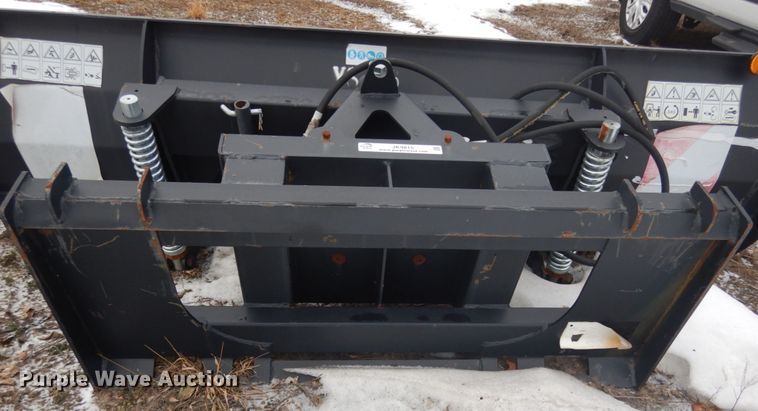 image for item JK9815 87" W skid steer snow plow